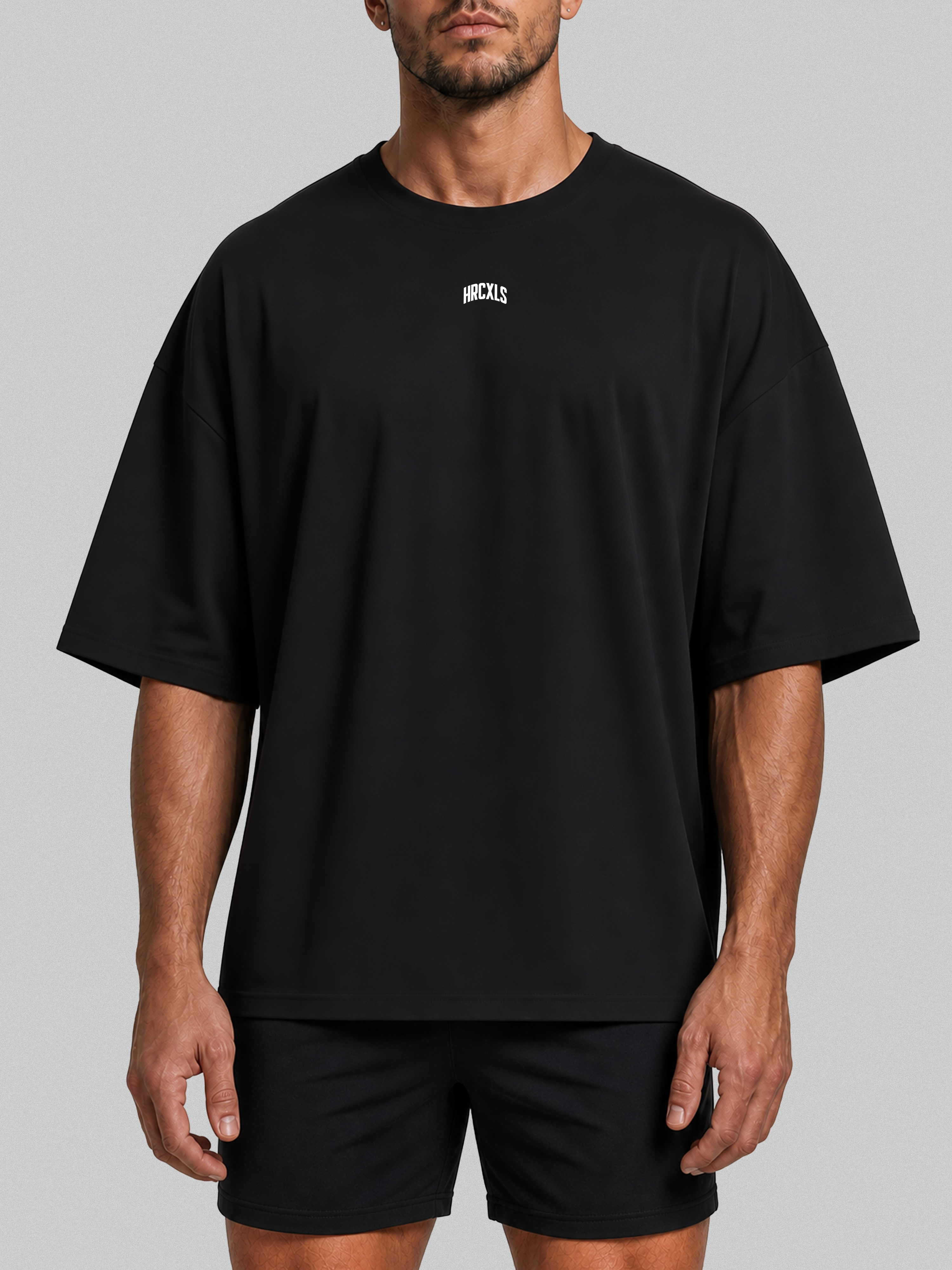 HCX feature detail: Athlete Edition T-Shirt - Black model